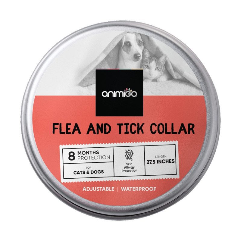 flea and tick collar device uk front